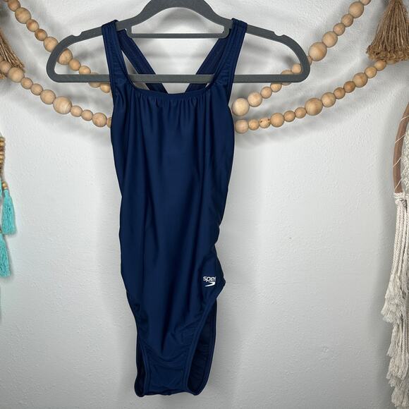 Speedo Other - NEW Speedo ProLt Navy One Piece Swimsuit